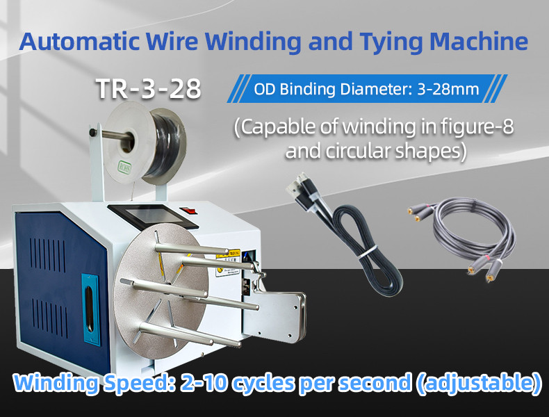 TR-268 Semi-auto Automatic Opening and Winding Machine
