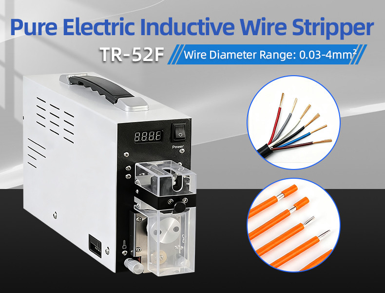 TR-018HS Large Square Wire Twisted Wire Dip Tin Terminal Machine
