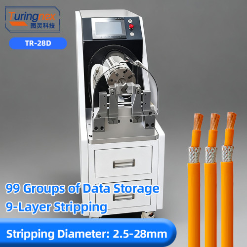 TR-140B Fully Automatic Rotary Stripping and Cutting Machine