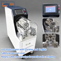 TR-140B Fully Automatic Rotary Stripping and Cutting Machine