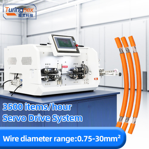 TR-603 Large Square Computerized Wire Stripping Machine (Wire diameter range:6-120mm²)