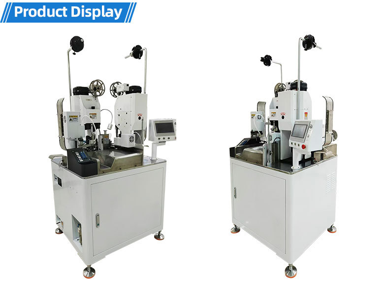 TR-GD05 high-end full Mitsubishi servo OTP mold double-head terminal crimping machine