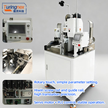 TR - GD06 High - Speed Full - Servo Double - Head Terminal Machine