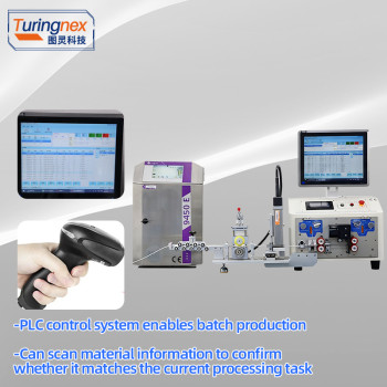 TR-1540PM Fully Automatic Computer-controlled  Inkjet Marking and Wire Stripping Machine（Wire stripping range: 0.1-6 mm²）