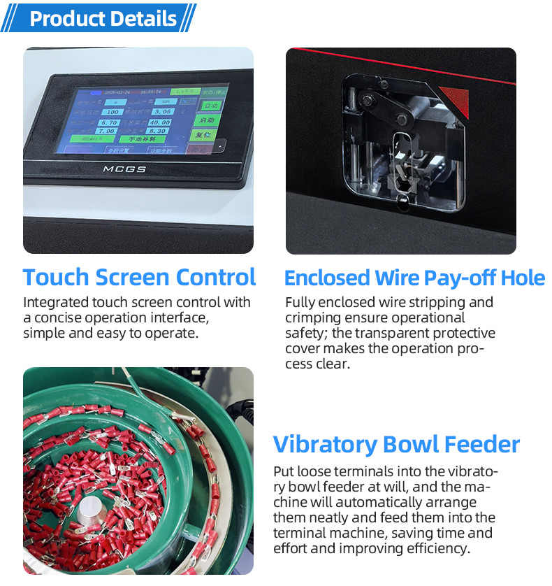 TR-HY21 Semi-Auto Aviation Pin Terminal Crimping Machine