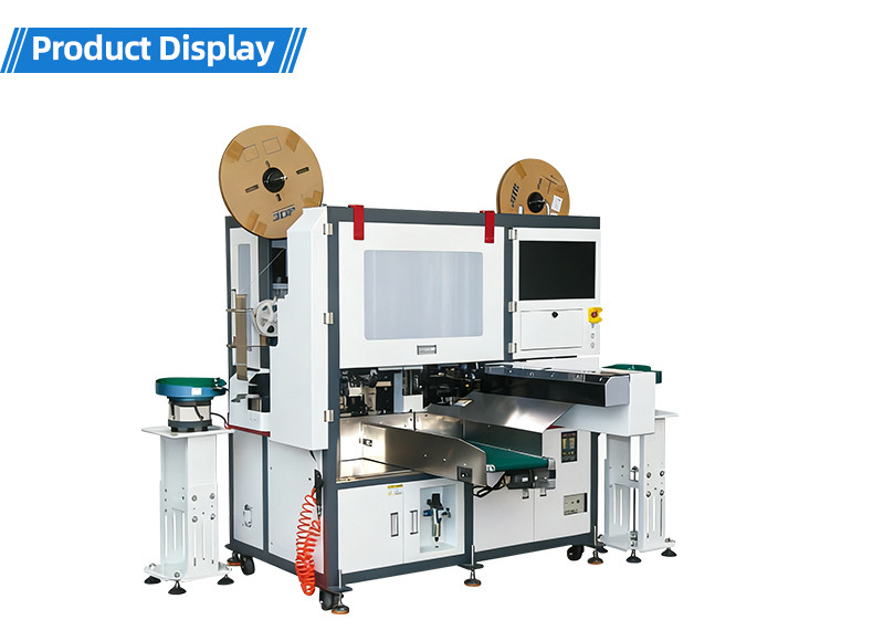 TR-388DZ Fully automatic double-head crimping enadouble-head inserting shellsingle-head threading hydrant machine