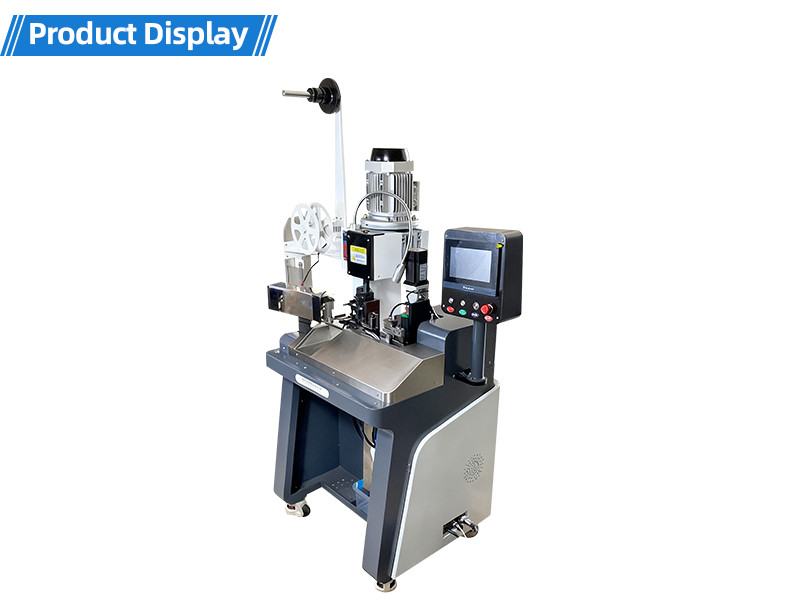 TR-388DZ Fully automatic double-head crimping enadouble-head inserting shellsingle-head threading hydrant machine