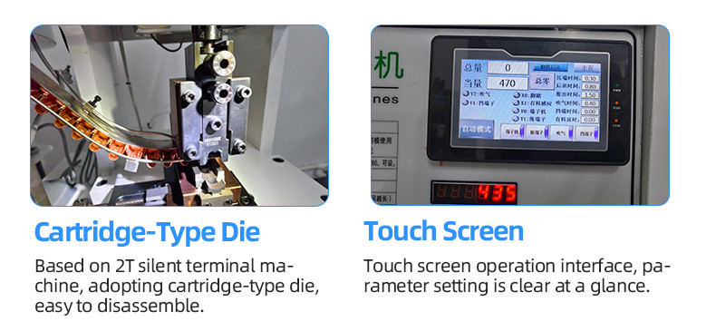 TR-388DZ Fully automatic double-head crimping enadouble-head inserting shellsingle-head threading hydrant machine