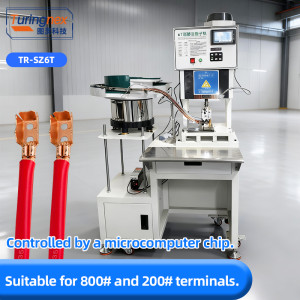 TR-SZ6T Semi-Automatic 6T Bulk Terminal Crimping Machine