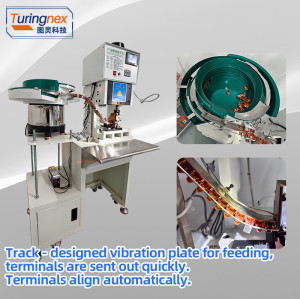 TR-SZ6T Semi-Automatic 6T Bulk Terminal Crimping Machine