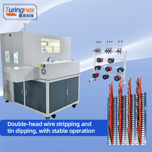 TR-N01 Automatic Double-Head Tin Dipping, Wire Cutting and Welding Machine