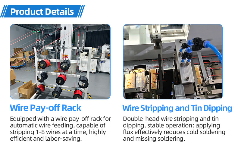 TR-388DZ Fully automatic double-head crimping enadouble-head inserting shellsingle-head threading hydrant machine