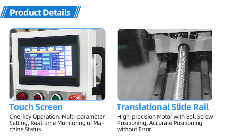 TR-3001 double-head 4T heat shrinkable tube terminal machine