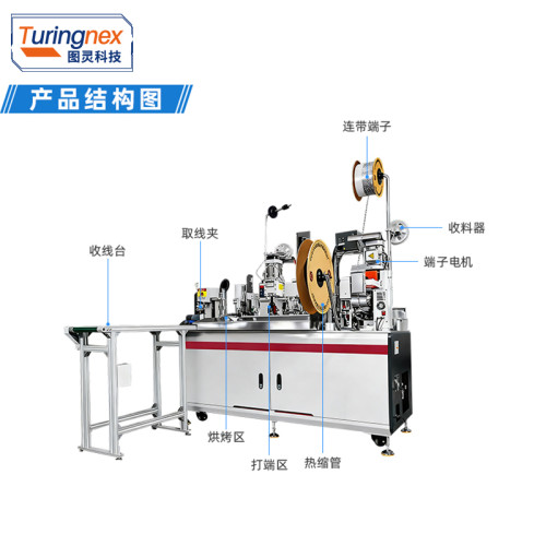 TR-2000E 全自动双头穿热缩管端子机