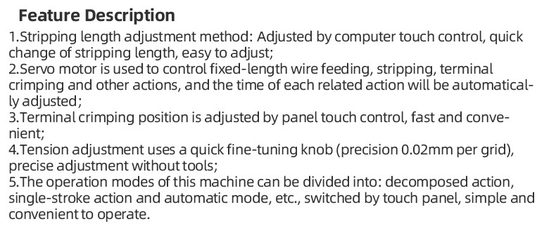 TR-3001 double-head 4T heat shrinkable tube terminal machine