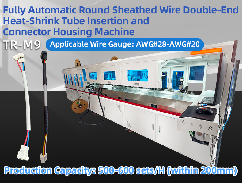 TR-388DZ Fully automatic double-head crimping enadouble-head inserting shellsingle-head threading hydrant machine