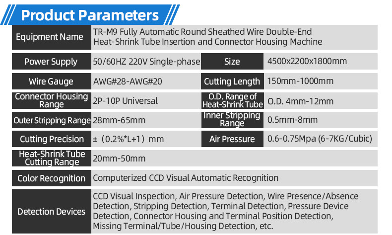 TR-388DZ Fully automatic double-head crimping enadouble-head inserting shellsingle-head threading hydrant machine