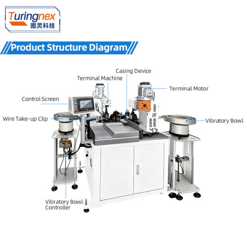 TR-SZ03 Automatic Bulk Tubular Terminal Machine