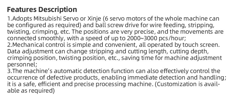 TR-3001 double-head 4T heat shrinkable tube terminal machine