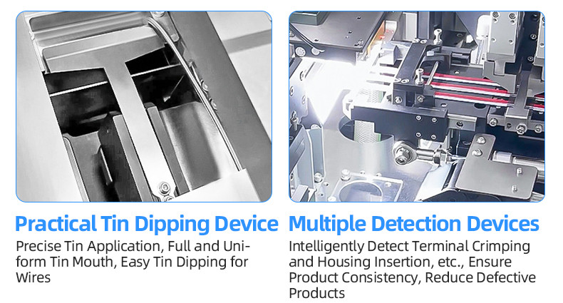 TR-388DZ Fully automatic double-head crimping enadouble-head inserting shellsingle-head threading hydrant machine