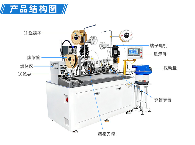 TR-GZ520 穿号码管印字端子机