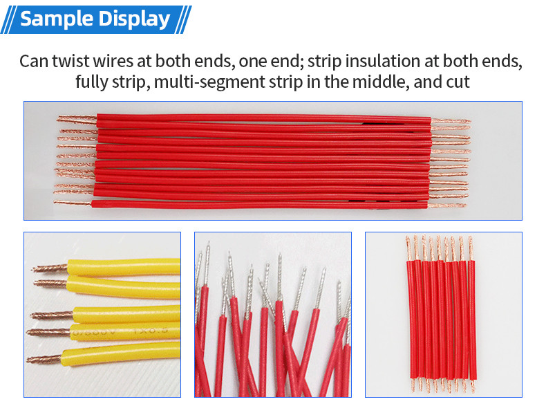 TR-508-NX2/N Ultra-short thin wire double wire stripping and twisting machine