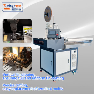 TR-HTX01 Single-head Sheathed Wire Tin-dipping Terminal Machine