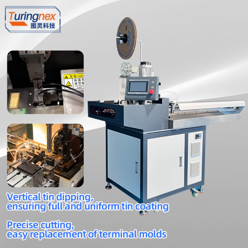 TR-HTX01 Single-head Sheathed Wire Tin-dipping Terminal Machine