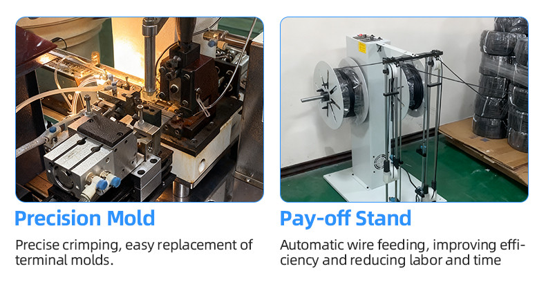  TR-901 Sheath Thread Stripping 200 Tinning Terminal Crimping Machine 
