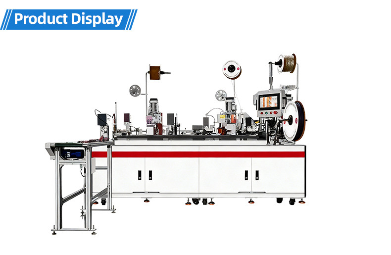 TR-3002 fully automatic three-in-one crimping terminal machine