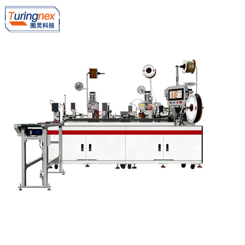 TR-HY02 全自动双线合压双穿热缩管机