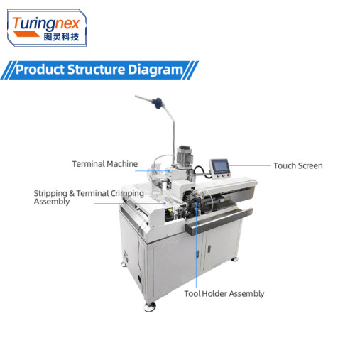 TR-120D Fully Automatic Single-Head Tin-Dipping Terminal Machine