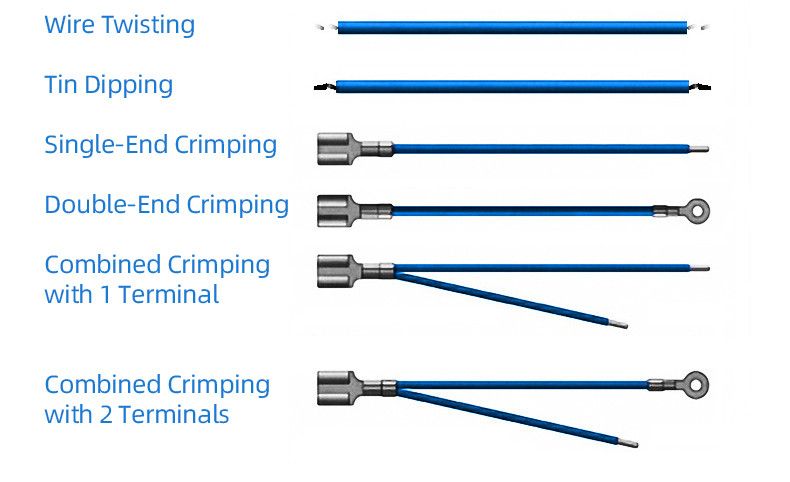 TR-3002 fully automatic three-in-one crimping terminal machine