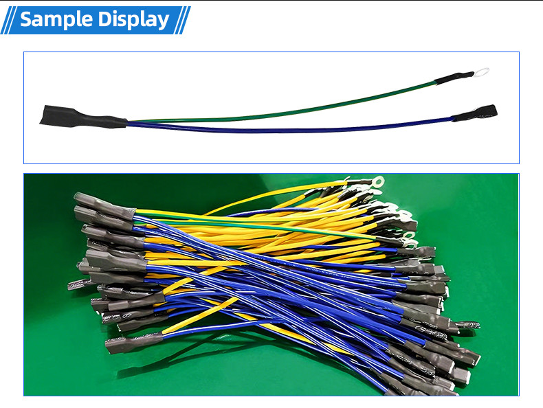 TR-3002 fully automatic three-in-one crimping terminal machine