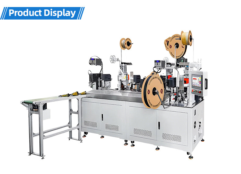 TR-3002 fully automatic three-in-one crimping terminal machine