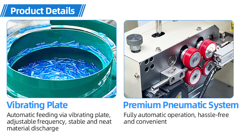 TR-3002 fully automatic three-in-one crimping terminal machine