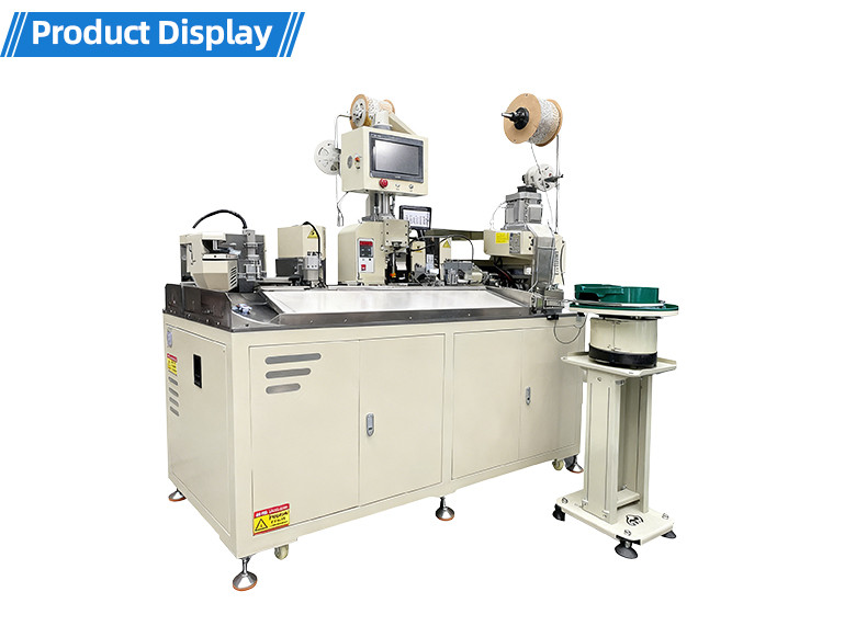 TR-3002 fully automatic three-in-one crimping terminal machine