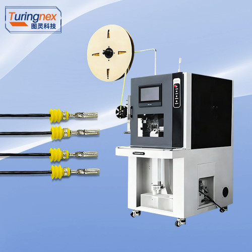 TR-2365 Full-Automatic Waterproof Plug Inserting, Wire Stripping and Terminal Crimping Machine