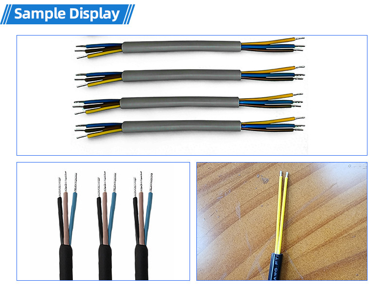  TR-901 Sheath Thread Stripping 200 Tinning Terminal Crimping Machine 