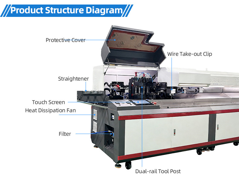  TR-901 Sheath Thread Stripping 200 Tinning Terminal Crimping Machine 