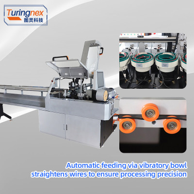 TR-CG01 Automatic Double-Head Wire Marker Tube Crimping Machine