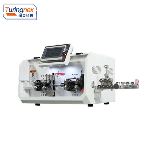 TR-605H Large Square Computerized Wire Stripping Machine (Sheathed wires stripped inside and outside)