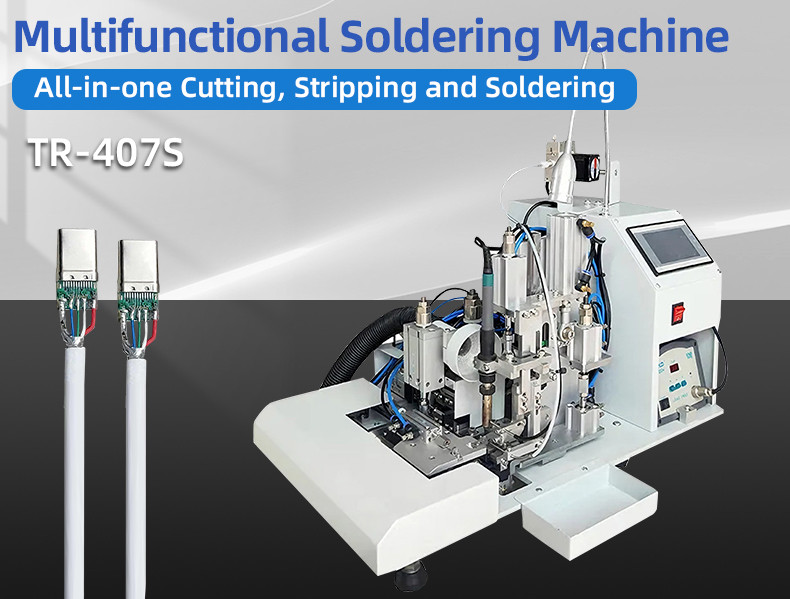 TR-388DZ Fully automatic double-head crimping enadouble-head inserting shellsingle-head threading hydrant machine