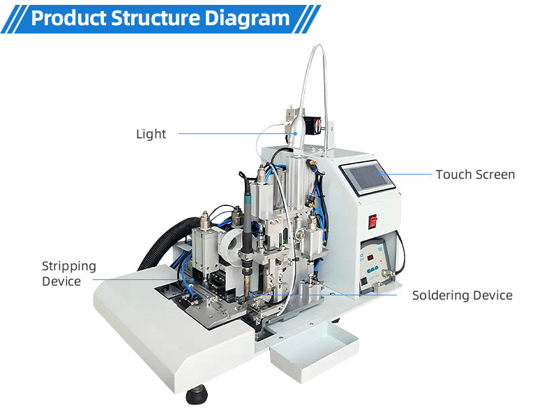 TR-388DZ Fully automatic double-head crimping enadouble-head inserting shellsingle-head threading hydrant machine