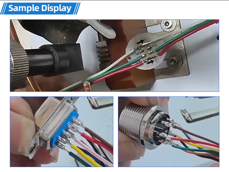 TR-388DZ Fully automatic double-head crimping enadouble-head inserting shellsingle-head threading hydrant machine