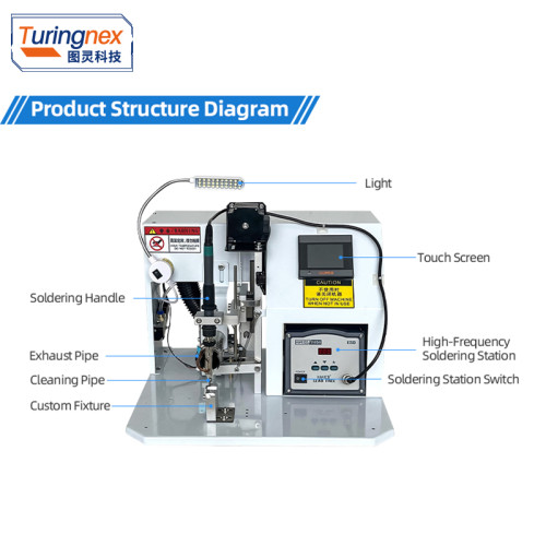TR-708S Semi-Automatic Soldering Machine