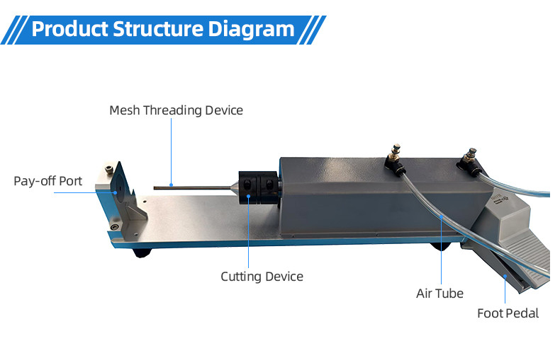 TR-315 Semi-auto Pneumatic Multi-cores Wire Stripping Machine
