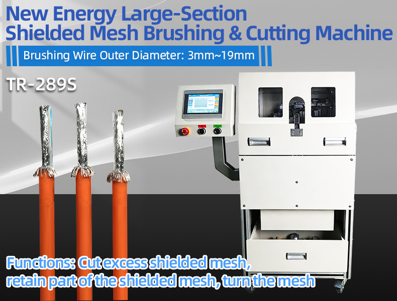 TR-388DZ Fully automatic double-head crimping enadouble-head inserting shellsingle-head threading hydrant machine