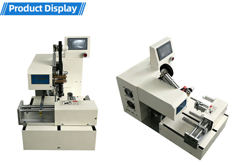 TR-J5 semi-automatic 85mm wide point tape wrapping machine