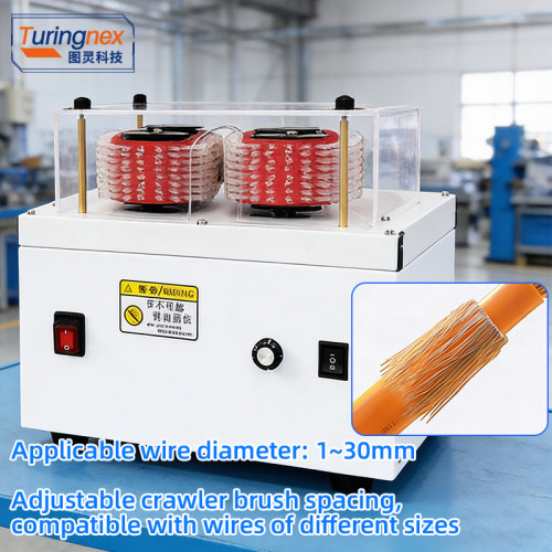 TR-25D Crawler-Type Automatic Wire Brushing Machine